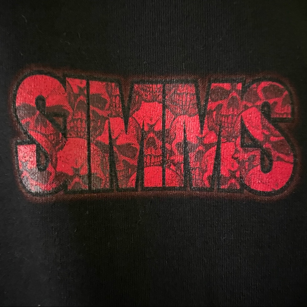 Rare Vintage Simms Black T-Shirt